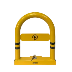 Kendinden Kilitli Yatar U Direk 40x50 cm | Sarı Demir Bariyer