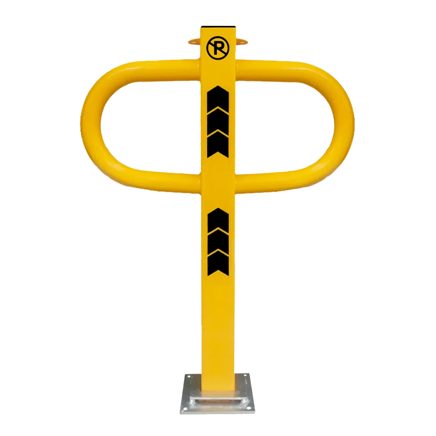 Park Bariyeri 30x64x86 cm | Sarı Demir Otopark Bariyeri