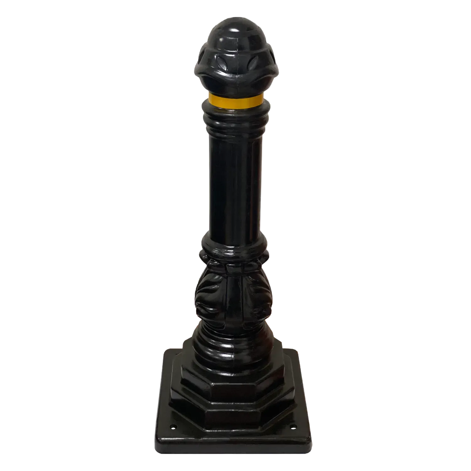 Dekoratif Kompozit Direk | Siyah Otopark ve Peyzaj Bariyeri