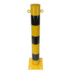 Otopark Kulaklı Sabit Demir Duba 13x75 cm | Sarı Delinatör