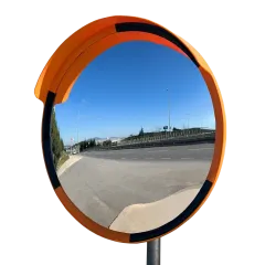 TURUNCU GÜVENLİK AYNASI 80 CM AKRİLİK PPC
