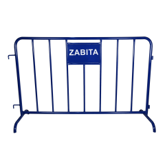 MAVİ ZABITA BARİYERİ DEMİR 180 CM