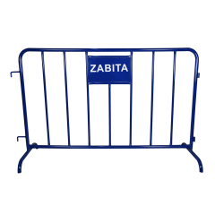 MAVİ ZABITA BARİYERİ DEMİR 180 CM