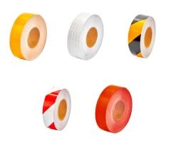 Reflektif Bant 5 cm x 46 m | Renkli Güvenlik Bandı