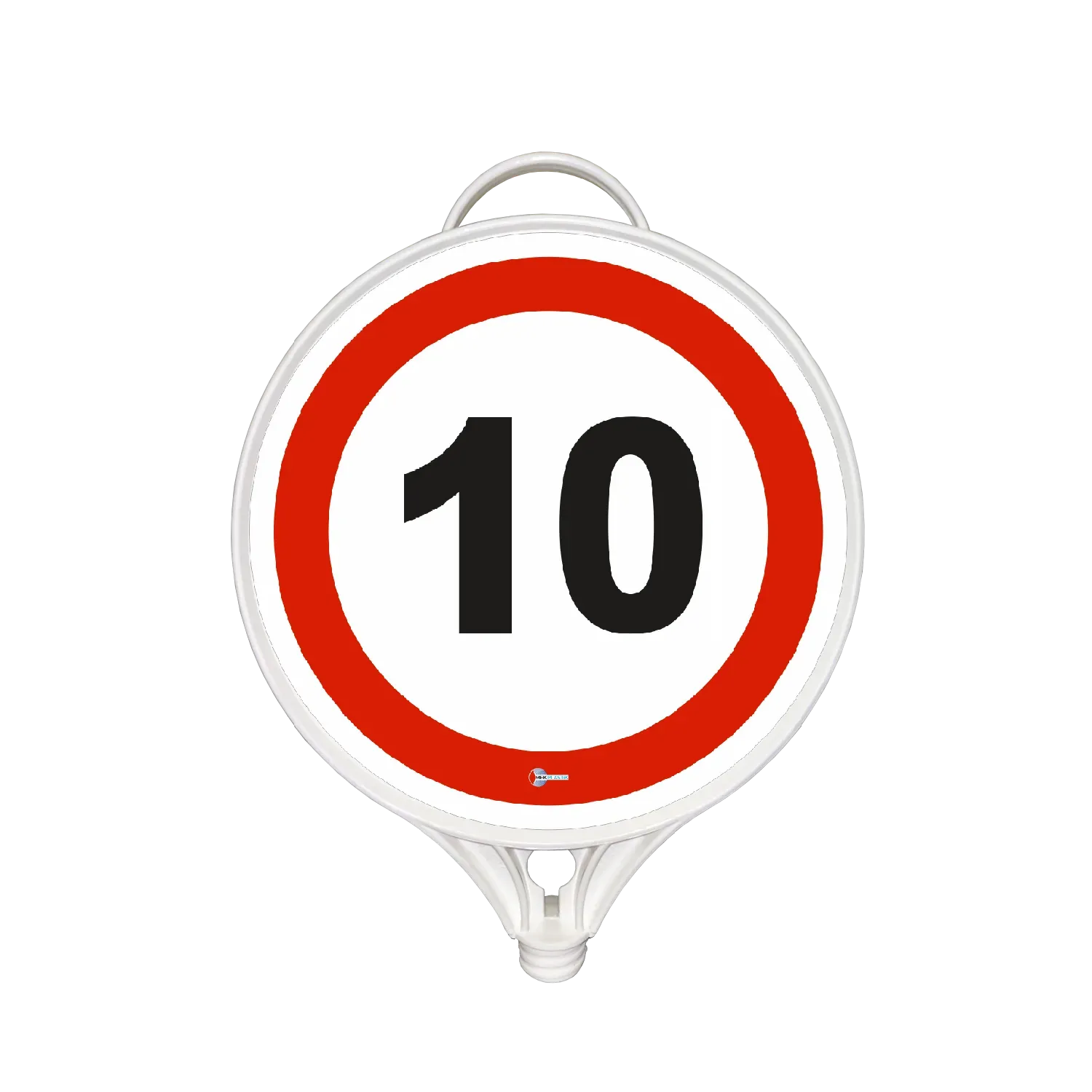 AZAMİ HIZ TABELASI 10 KM TEK TARAFLI PP 280x390 mm