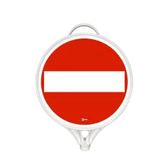 GİRİŞİ OLMAYAN YOL TABELASI TEK TARAFLI PP 280x390 mm