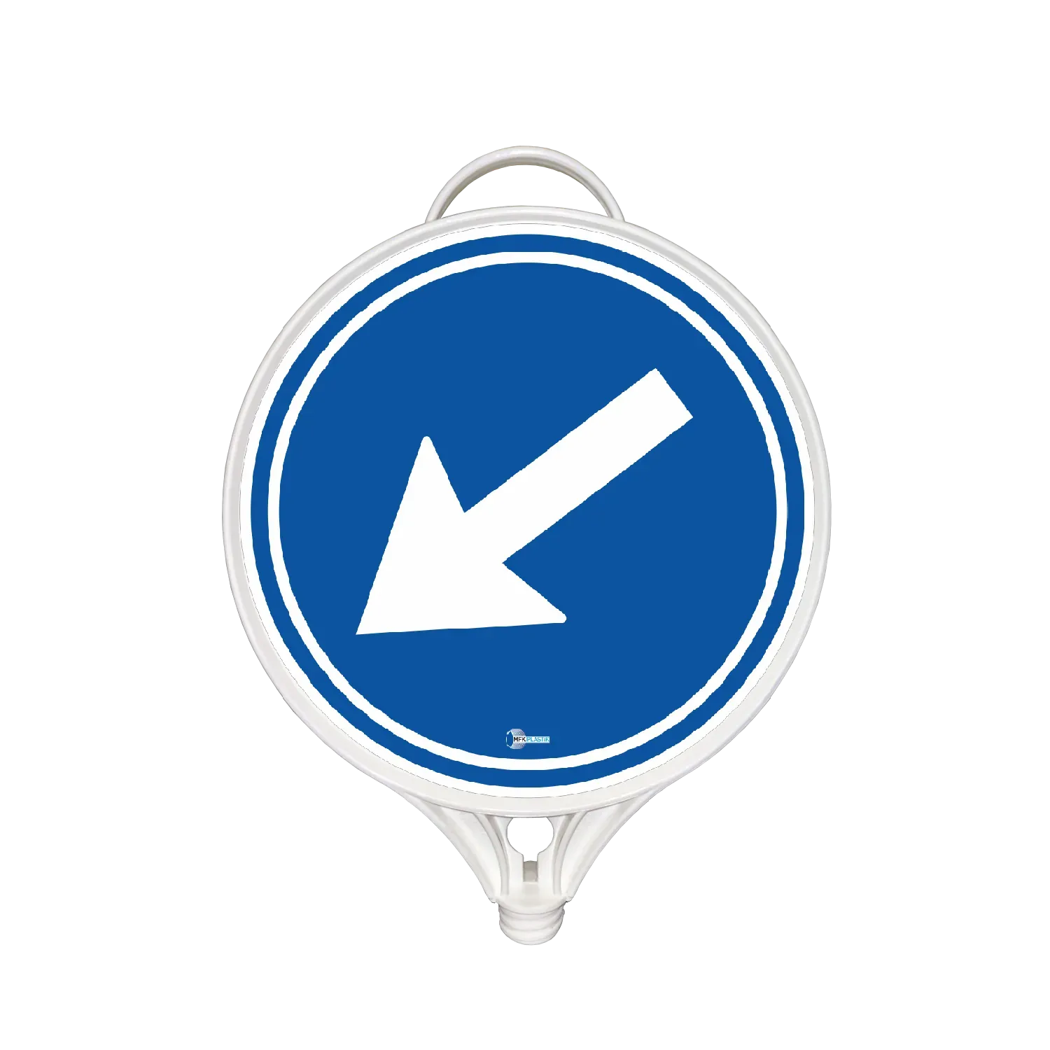 SOLDAN GİDİNİZ TABELASI TEK TARAFLI PP 280x390 mm