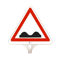 KASİSLİ YOL TABELASI TEK TARAFLI PP 35x43 cm