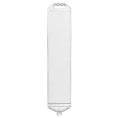 BEYAZ UYARI TABELASI PP 16x75 cm