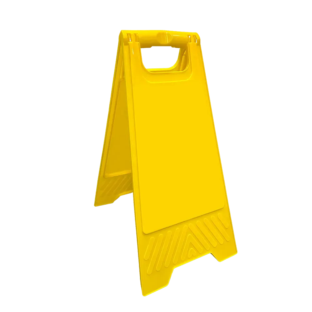 KAYGAN ZEMİN TABELASI SARİ PPC 29x61 cm