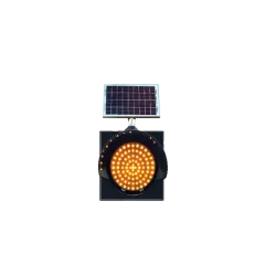 200'LÜK FLAŞÖR SARI SOLAR LED 200 mm