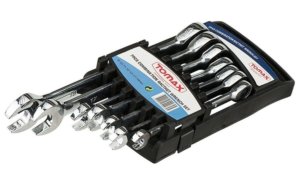 Tomax Cırcır Kombine Anahtar Takımı 7’li