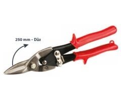 Tomax Alüminyum ve Sac Kesme Makası Düz 250 mm