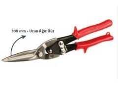 Tomax Alüminyum ve Sac Kesme Makası Düz 300 mm