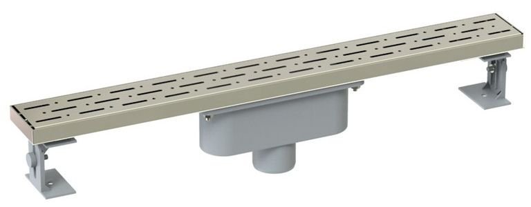 Paslanmaz Duş Kanalı / Duş Süzgeci Çerçeveli 60 cm