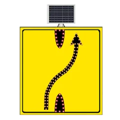 ŞERİT AKTARIMI SOL YOLDAN SAĞ YOLA SARI ZEMİN LEVHASI 110x120 CM