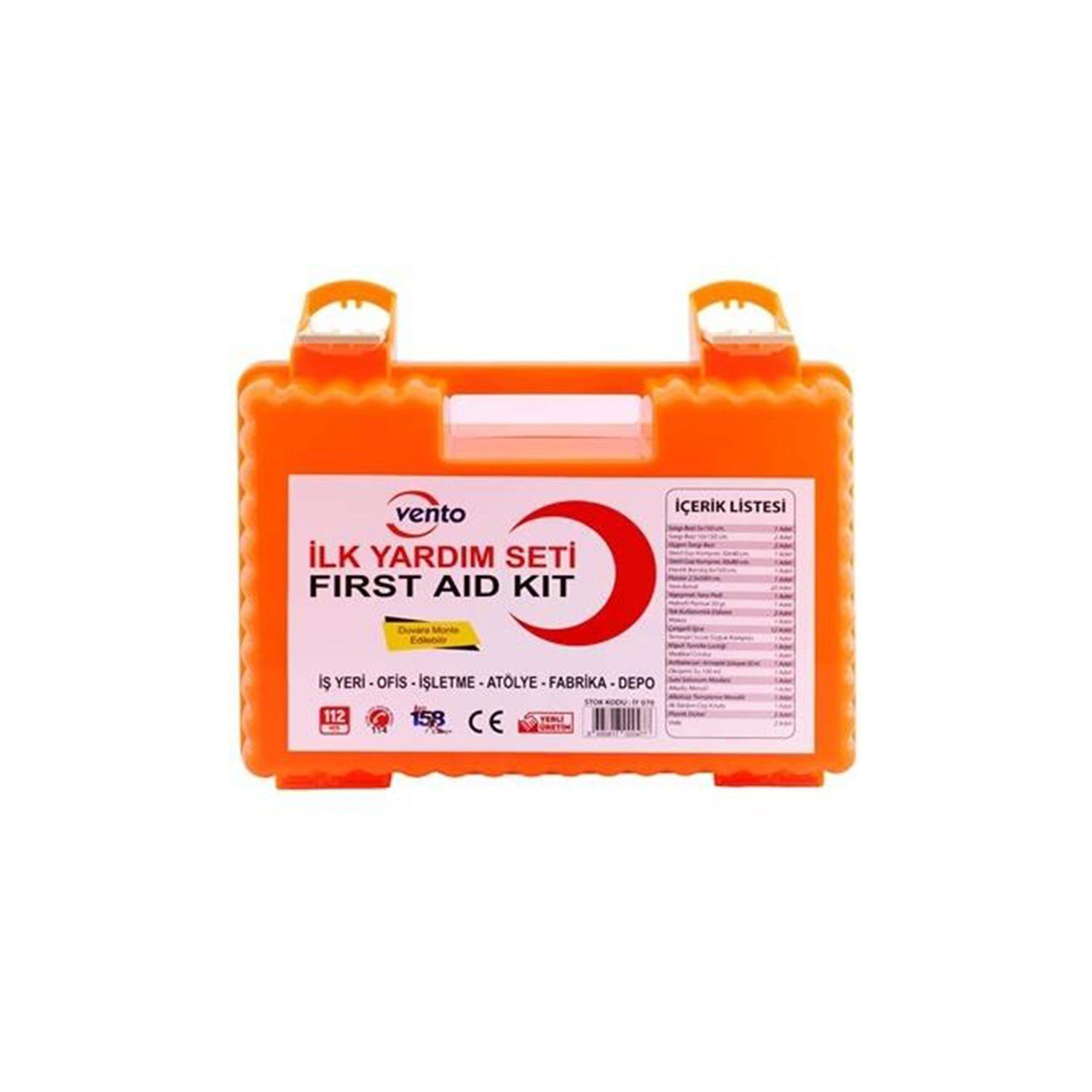 İlk Yardım Çantası Turuncu
