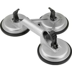 Tomax Alüminyum Cam Vantuzu 3’lü 123 mm 155 Kg