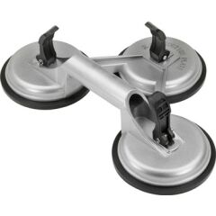 Tomax Alüminyum Cam Vantuzu 3’lü 123 mm 155 Kg