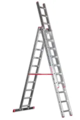 3 Mt A Tipi Üstüne Sürgülü Alüminyum Merdiven ATSM.03