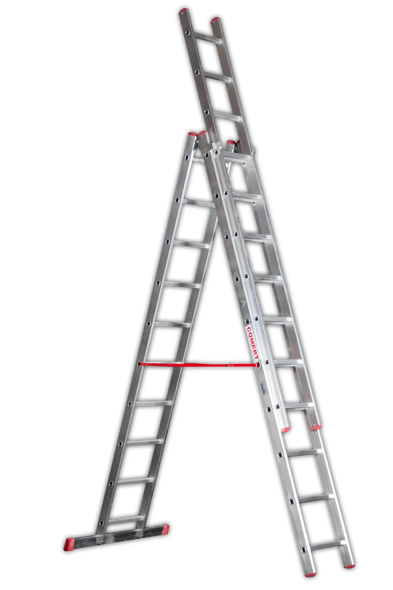 4 Mt A Tipi Üstüne Sürgülü Alüminyum Merdiven ATSM.05