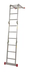 5.75 METRE DÖRT KIRMALI AKROBAT ALÜMİNYUM MERDİVEN