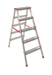 10 BASAMAKLI ÇİFT ÇIKIŞLI ALÜMİNYUM MERDİVEN