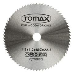 Tomax Ağaç Daire Testeresi (Elmassız)