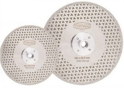 Tomax Elektrolize Elmas Kesici Flanşlı