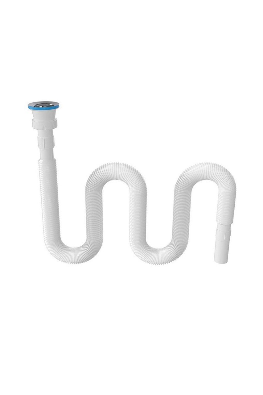 Körüklü Lavabo Sifonu UZUN 130 cm 1. Kalite