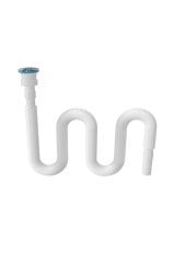 Körüklü Lavabo Sifonu UZUN 130 cm 1. Kalite