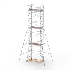 6,60 Mt Alüminyum Promobil İskele 125x250 cm