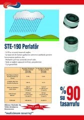 2 lt Spray Akışlı %90 Tasarruflu Perlatör