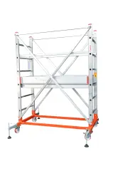 2,50 Mt Alüminyum Tek Parça İskele 52,5x156,5 cm