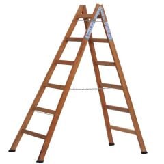 6 Basamak A TİPİ Ahşap Merdiven 200 cm