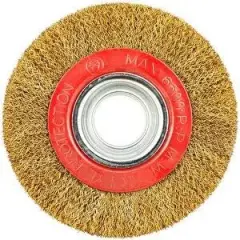 Tomax Saçaklı Daire Tel Fırça