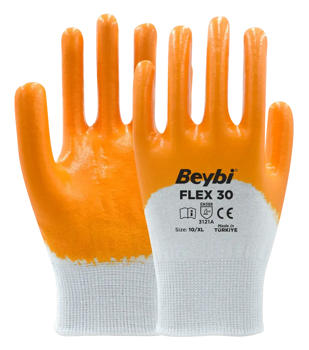 Beybi Flex 30 Pamuk Görünümlü Polyester Örme Eldiven 360 çift