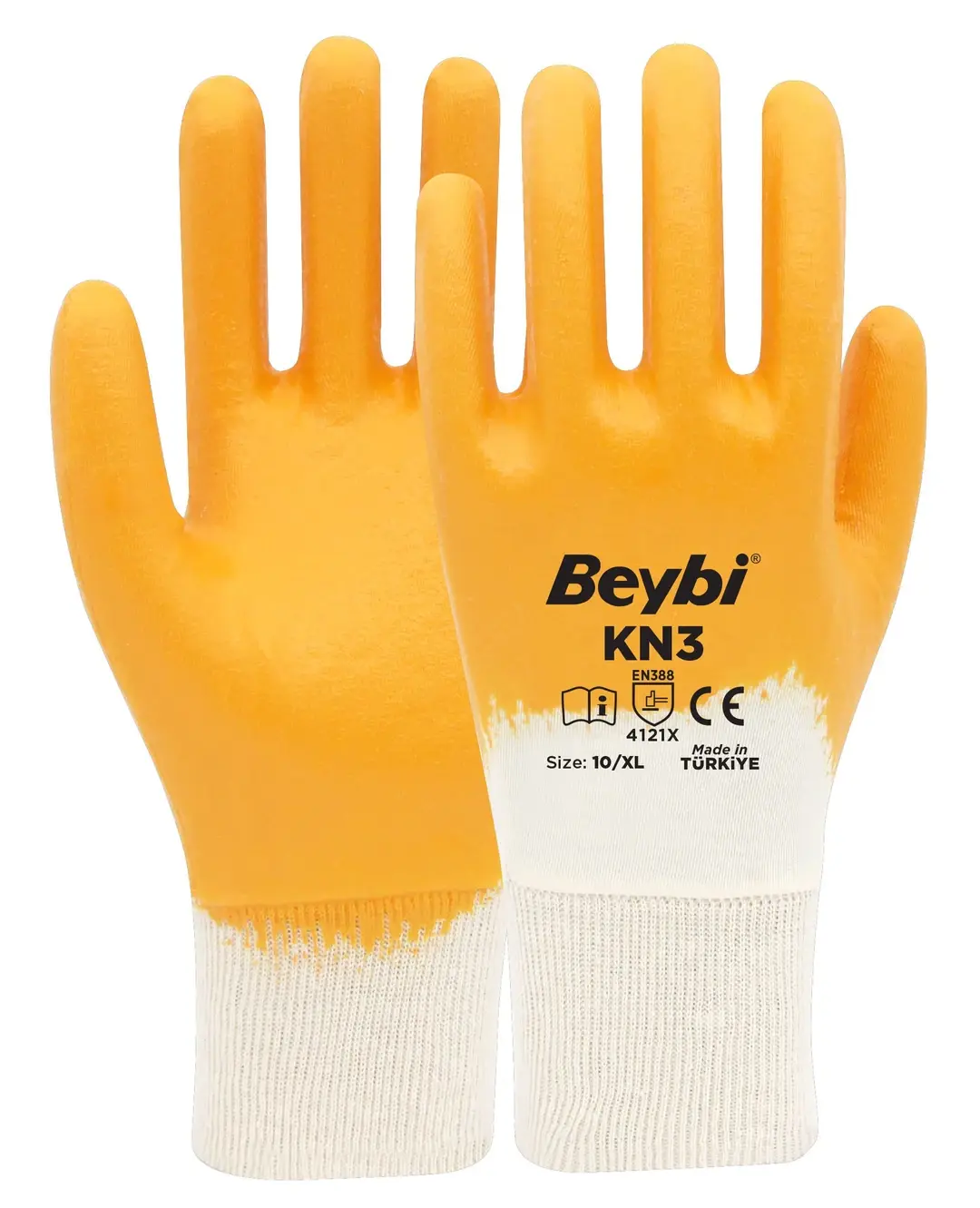 Beybi KN3 Pamuk Astarlı Nitril Eldiven 288 çift