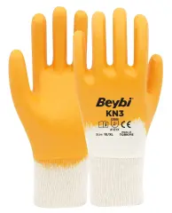 Beybi KN3 Pamuk Astarlı Nitril Eldiven 504 çift