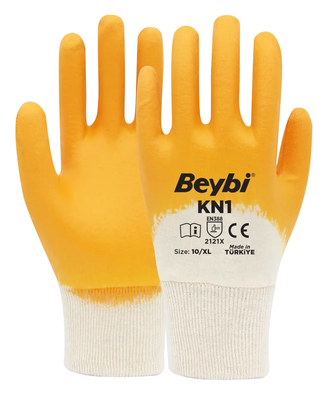 Beybi KN1 Pamuk Astarlı Nitril Eldiven 288 çift