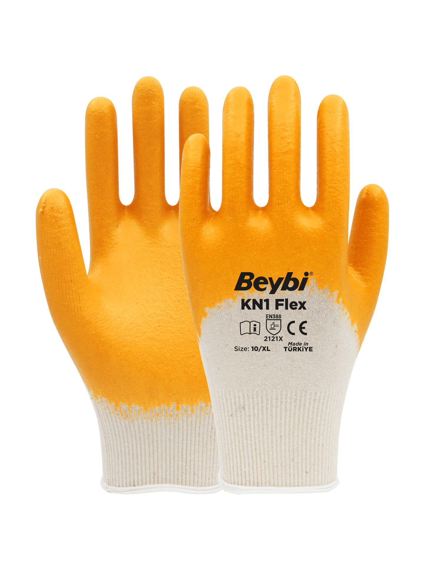Beybi KN1 Flex Pamuk Astarlı Likralı Örme Eldiven 288 çift