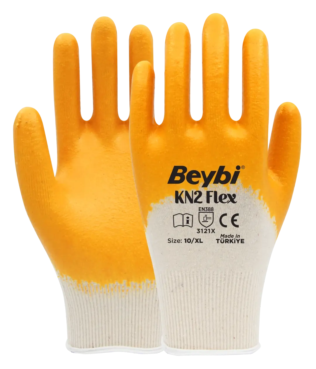 Beybi KN2 Flex Pamuk Astarlı Likralı Örme Eldiven