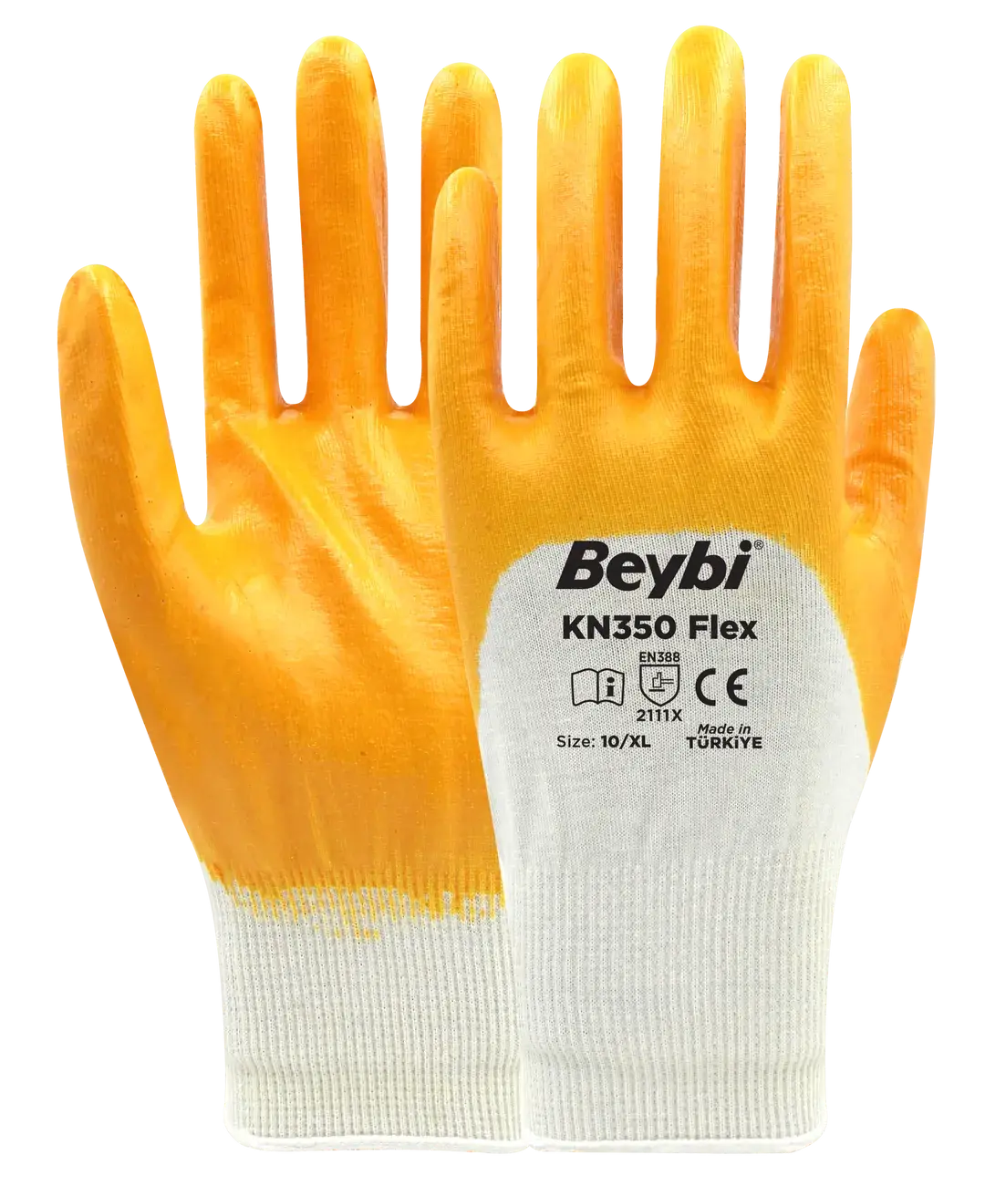 Beybi KN350 Flex Pamuk Astarlı Likralı Örme Eldiven 288 çift