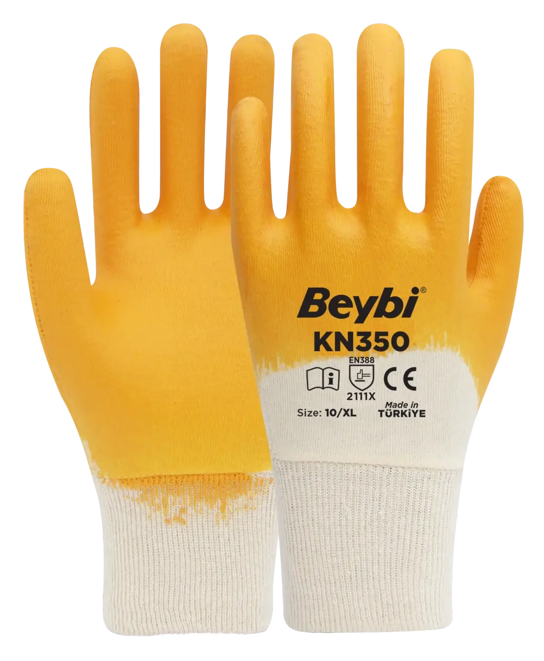 Beybi KN350 Pamuk Nitril Eldiven