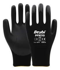 Beybi PFN-110 Köpük Kaplı Nitril Eldiven