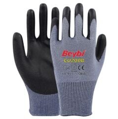 Beybi CU200 B Polietilen Kaplı Kesilmeye Dirençli Örme Eldiven