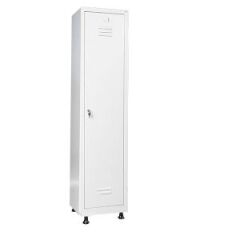 TEKLİ STANDART PERSONEL SOYUNMA DOLABI GRİ 41x40x185 cm