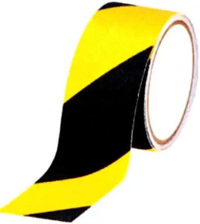 Tomax Kaydırmaz Bant Siyah Sarı