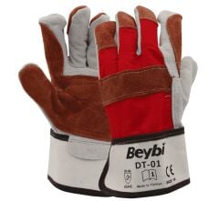 BEYBİ DT-01 DERİ TAKVİYELİ İŞ ELDİVENİ 80 çift