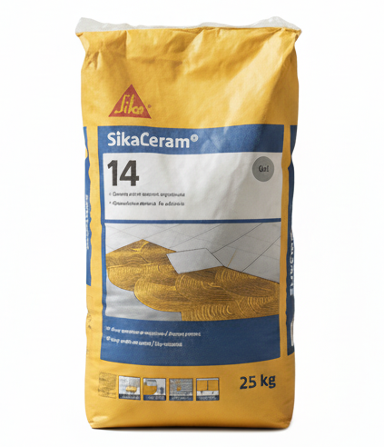 SikaCeram 14J GRİ 25KG Çimento Esaslı Seramik Yapıştırıcı